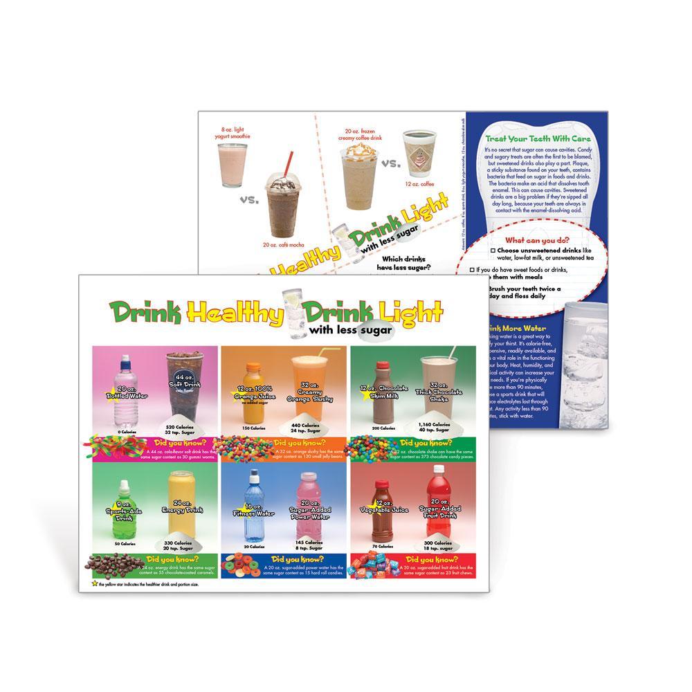 Drink Less Sugar Handouts