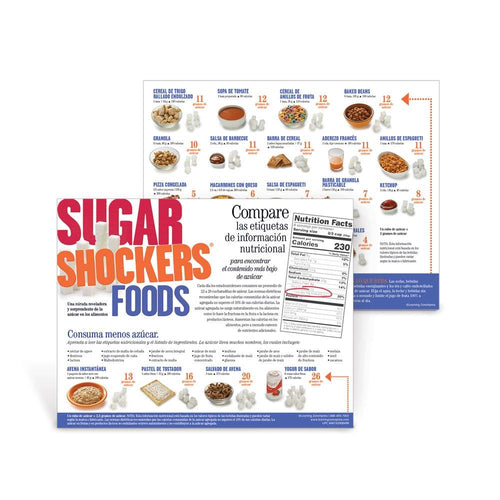 Sugar Shockers® Foods Spanish Handouts