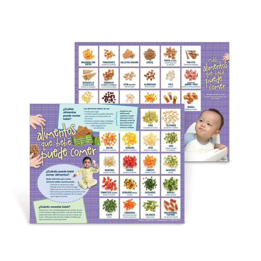 Finger Foods Spanish Handouts