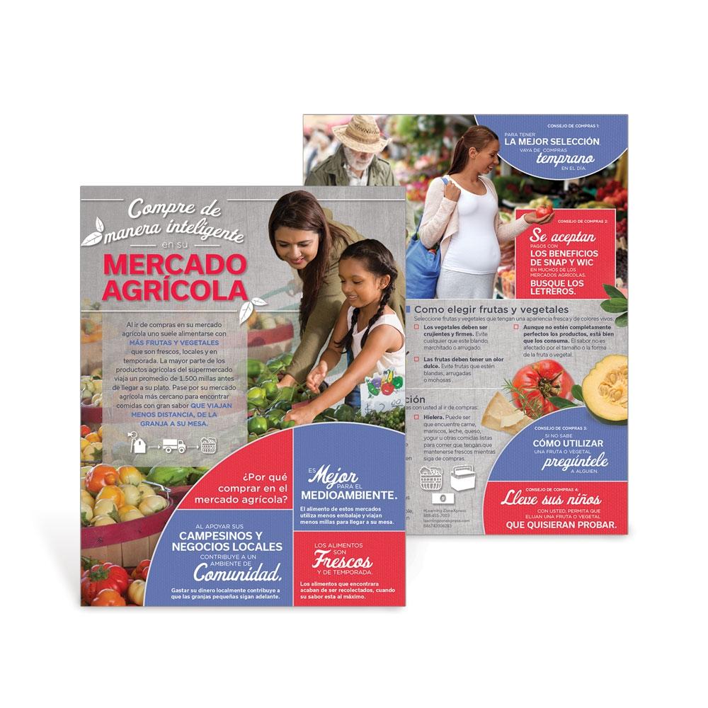 Shop Smart at Your Farmers Market Spanish Handouts