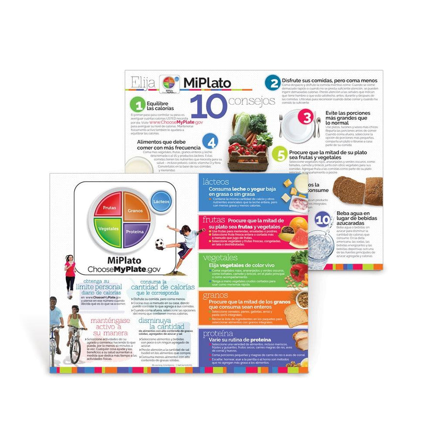 Choose MyPlate Spanish Handouts