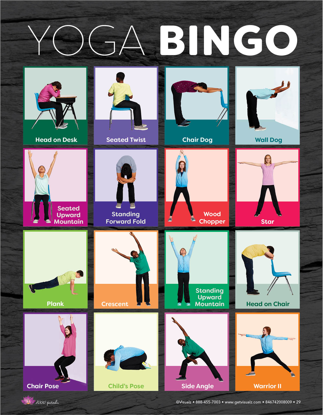 Yoga Bingo | Classroom Games | Visualz yoga-bingo-classroom-games-visualz