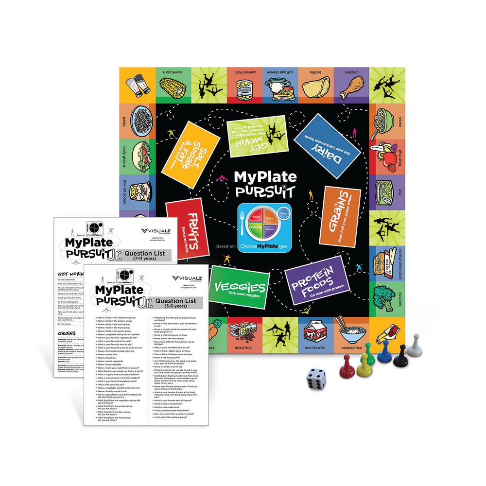 MyPlate Pursuit JR. Board Game