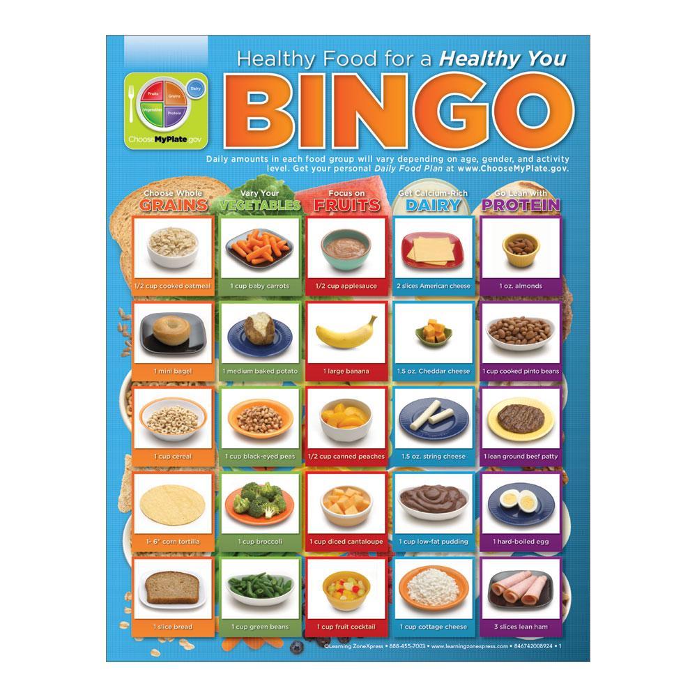 Healthy Food for a Healthy You Bingo