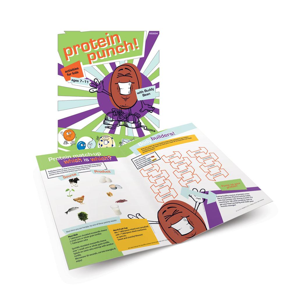 Protein Punch! Activity Book for Ages 7-11