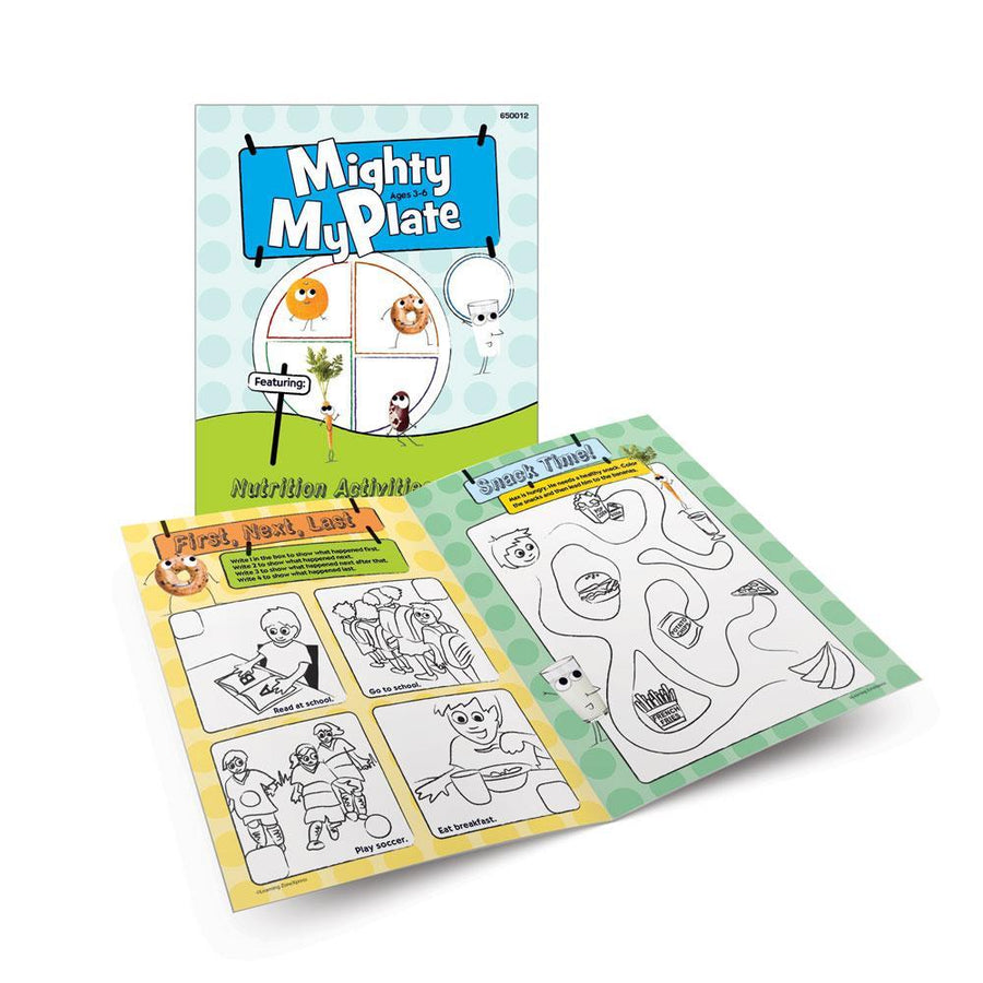 Mighty MyPlate Activity Books  for  Ages 3-6