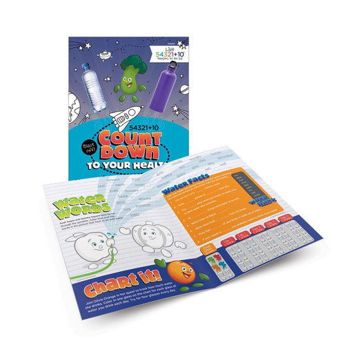 Live 54321+10® Water Activity Books