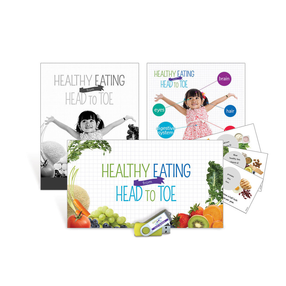 Healthy Eating from Head to Toe CACFP Training Jump Drive