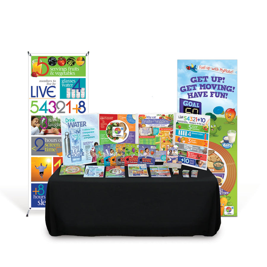 Live 54321® Health Fair Kit