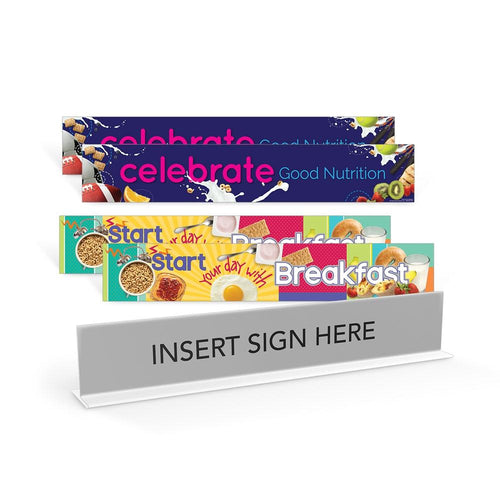 Nutrition Month Sign Sets and Deluxe Sign Holder Kit