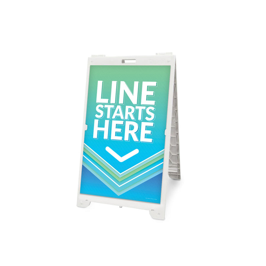 Line Starts Here Signicade