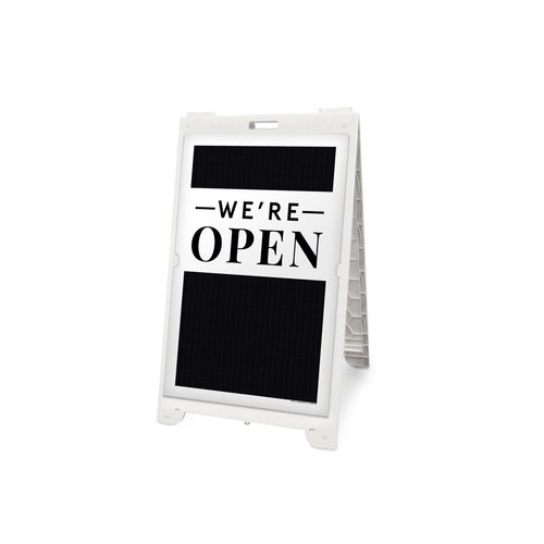 We're Open Signicade