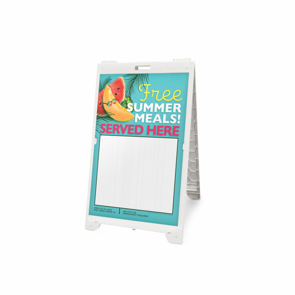 Free Summer Meals Dry Erase Signicade