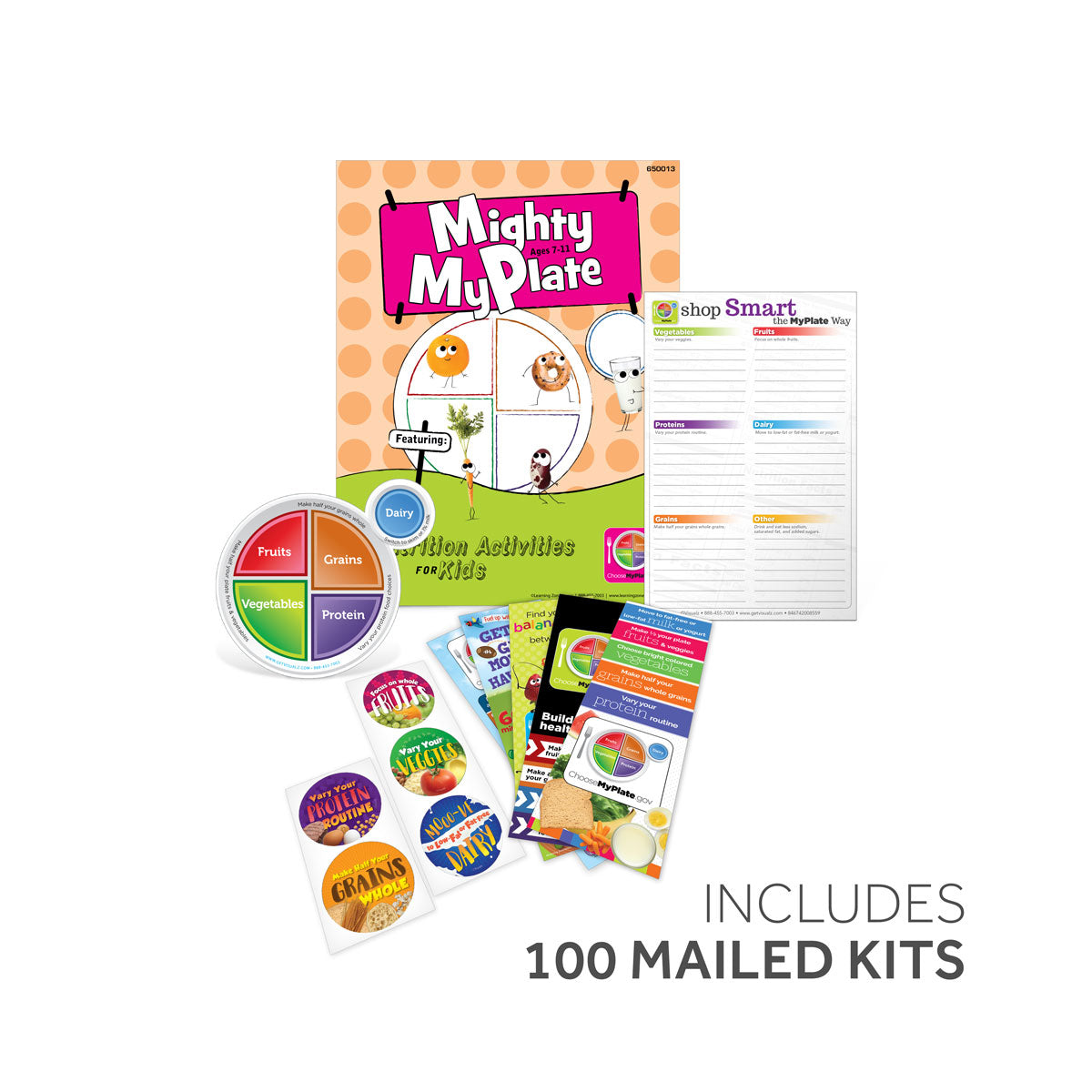 MyPlate Fun Pack Kits | Nutrition Incentives | Visualz