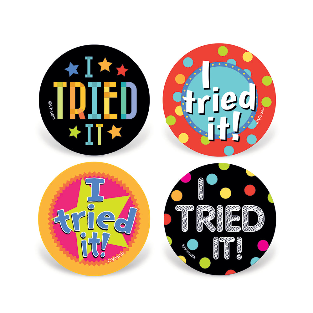 I Tried It Stickers