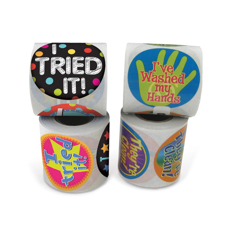 Handwashing and I Tried It Sticker Set