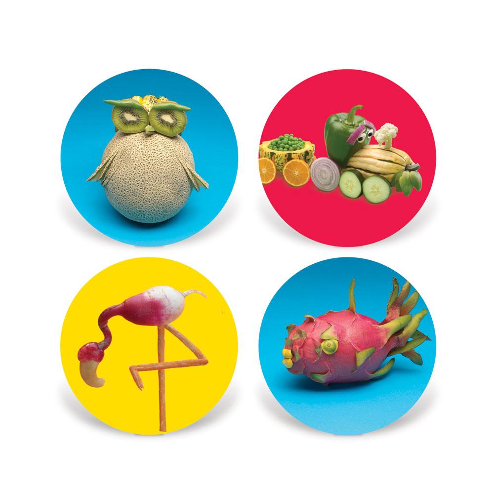 Foodscapes® Universal Stickers