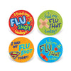 Flu Shot Stickers
