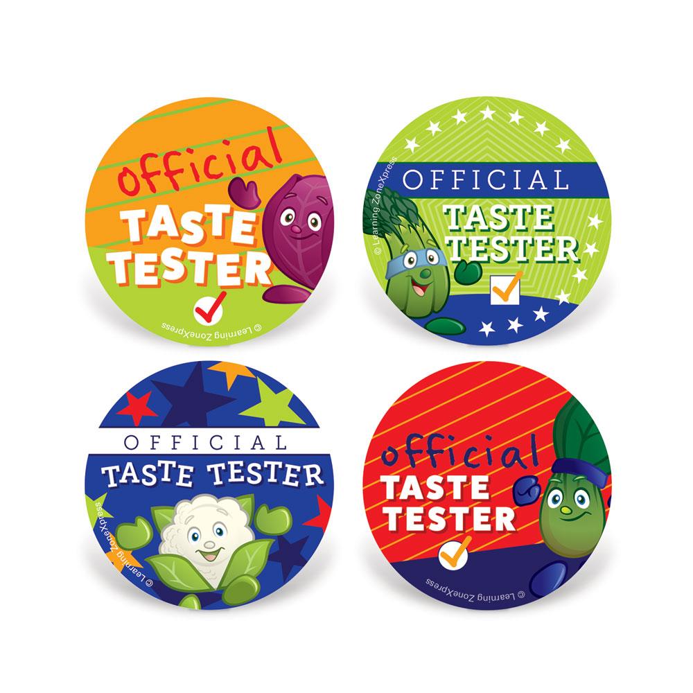 Test Recipe Sticker Official Taste Tester Stickers | Nutrition Stickers| Visualz