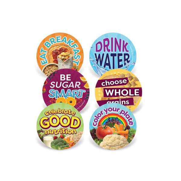Healthy Eating Stickers | Nutrition Incentives | Visualz