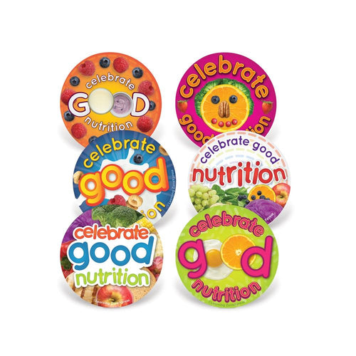Celebrate Nutrition Stickers