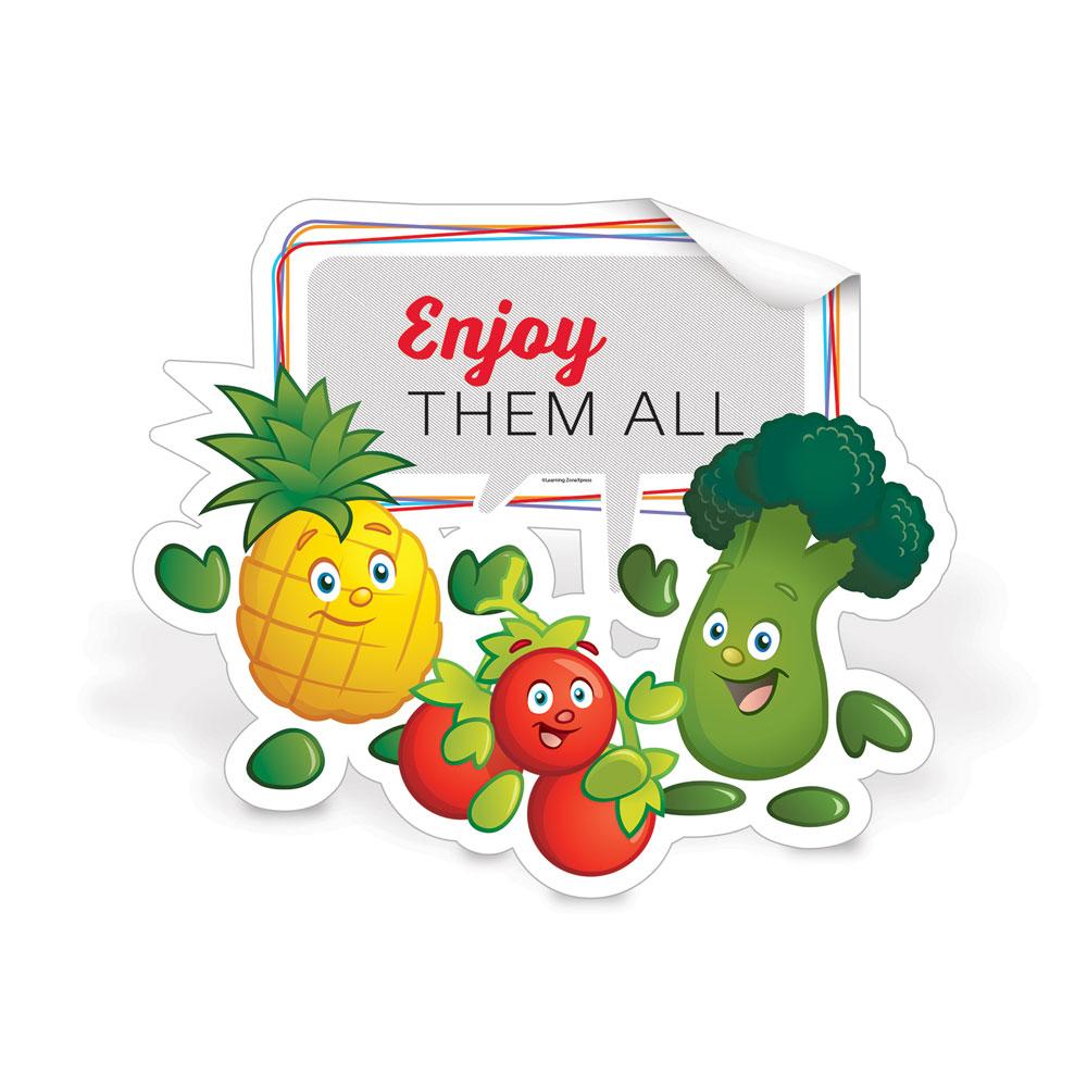 Garden Heroes® Enjoy Them All Die-Cut Decal