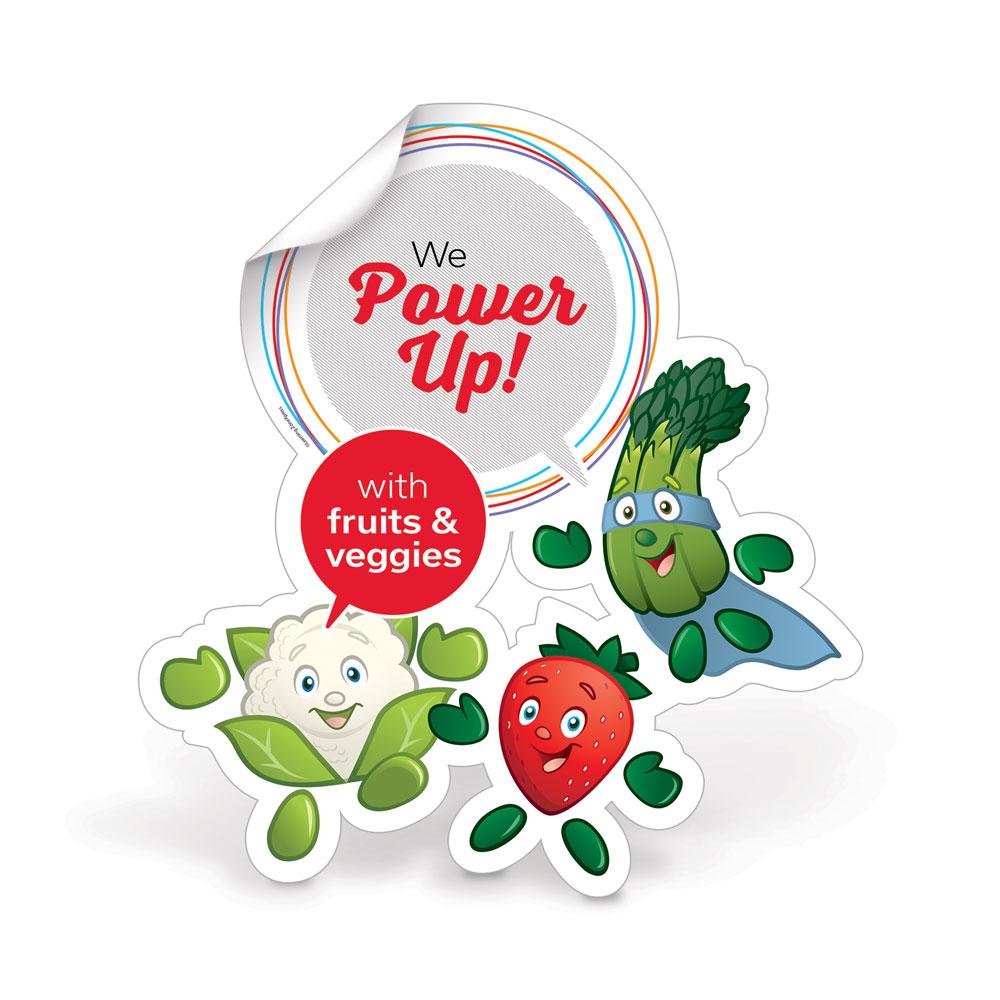 Garden Heroes® Power Up Die-Cut Decal