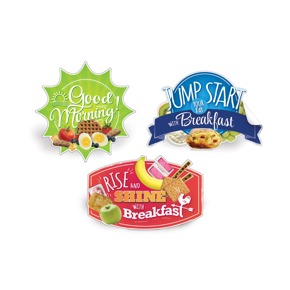 Breakfast Die-Cut Decal Set