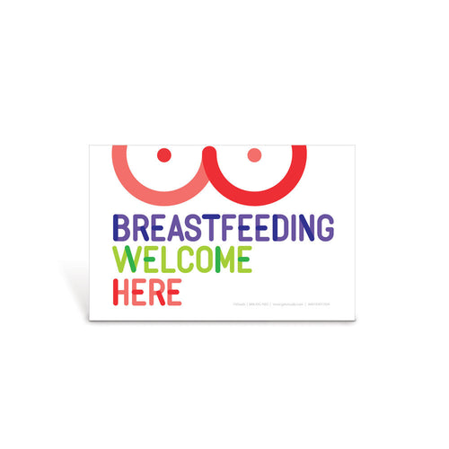 Breastfeeding Welcome Here Decal Set