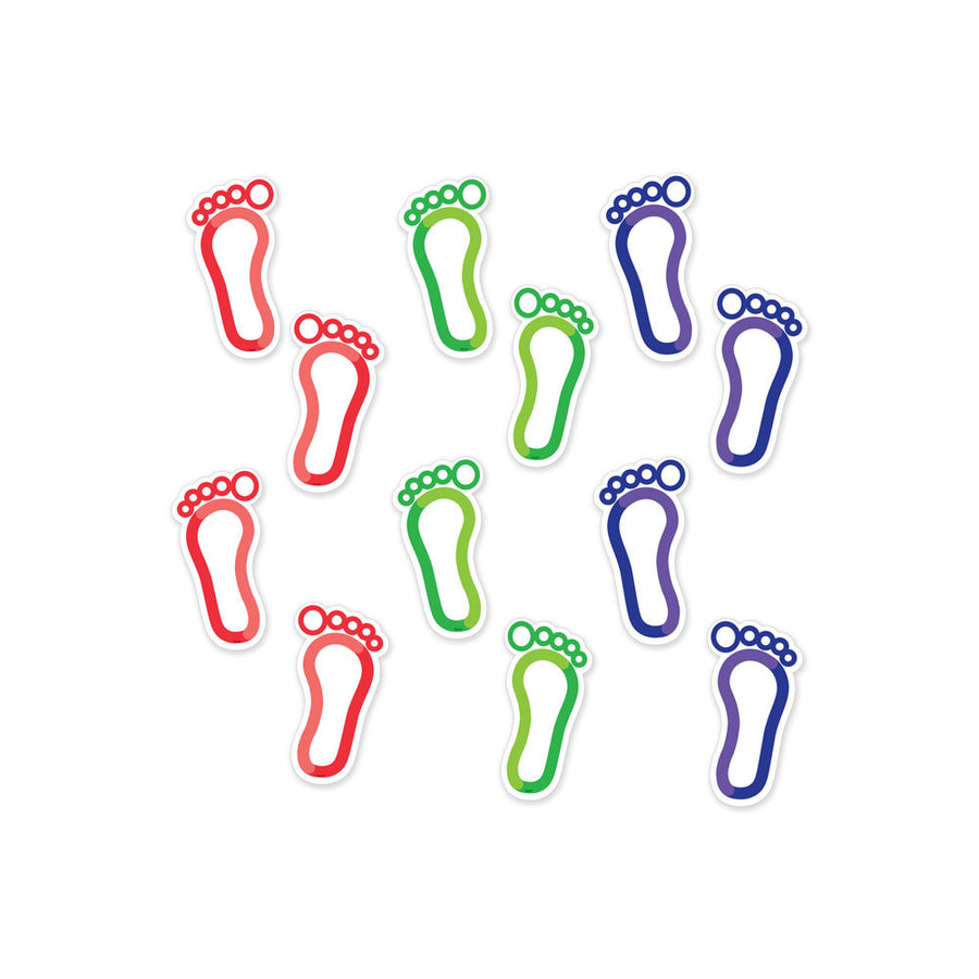 Footprint Wayfinding Floor Decals