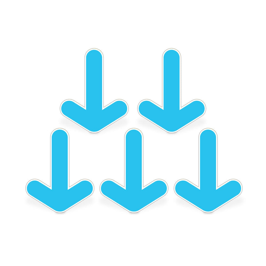 Social Distancing Directional Arrow Floor Decals