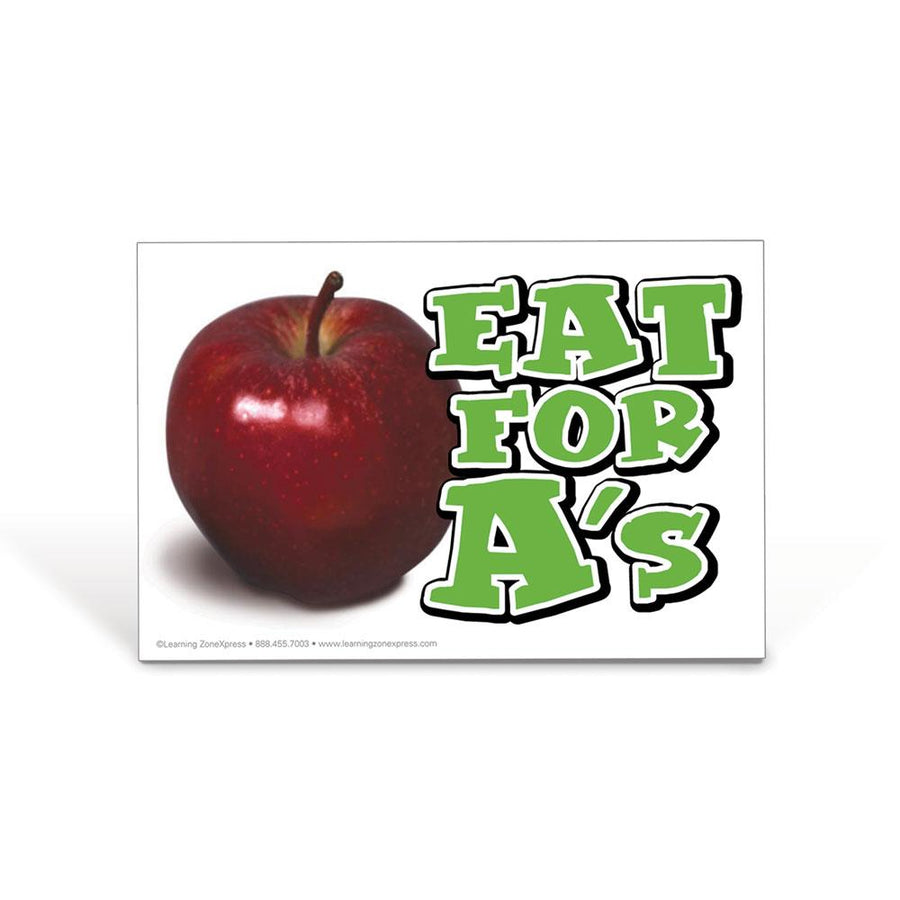 Eat for A's Static Cling