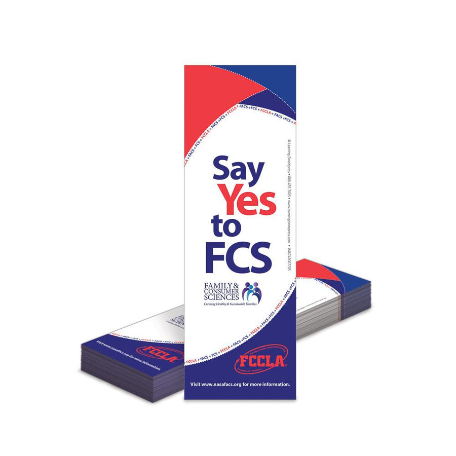 Say Yes to FACS Bookmarks