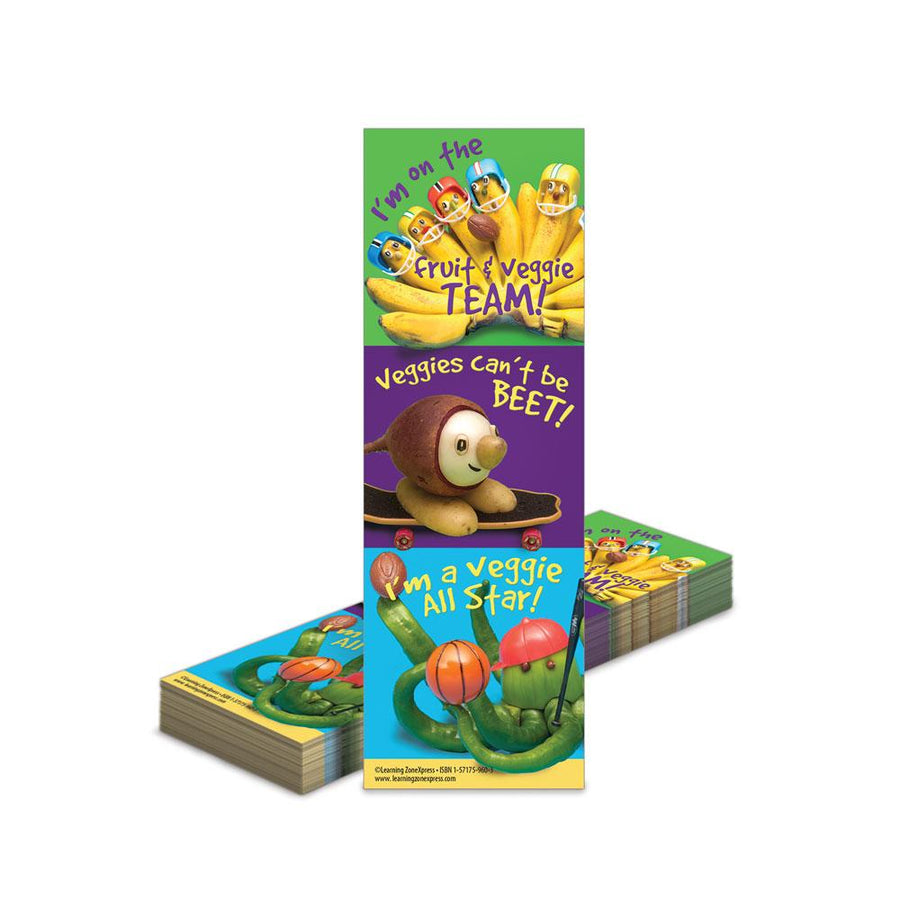 Fruit and Veggie Team Bookmarks