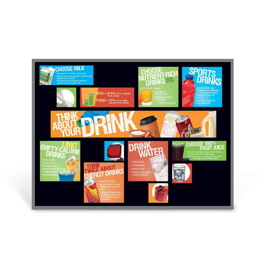 Think About Your Drink Bulletin Board Kit