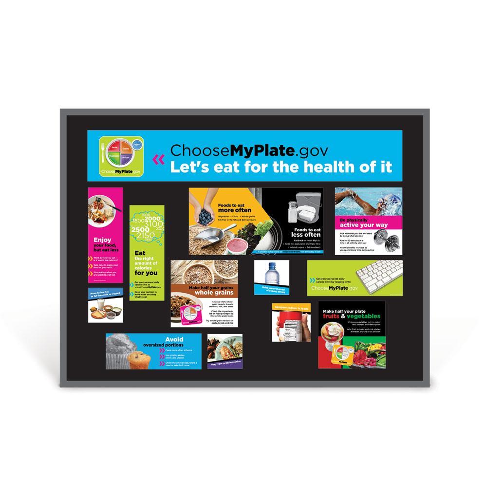 USDA MyPlate Bulletin Board Kit