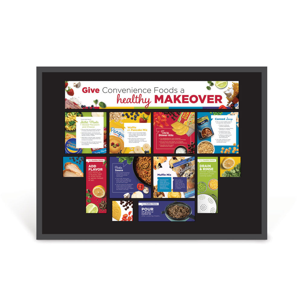 Give Convenience Foods a Healthy Makeover Bulletin Board Kit
