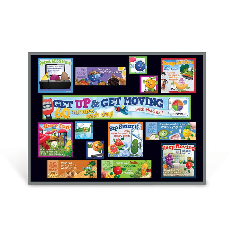 Active Kids MyPlate Bulletin Board Kit