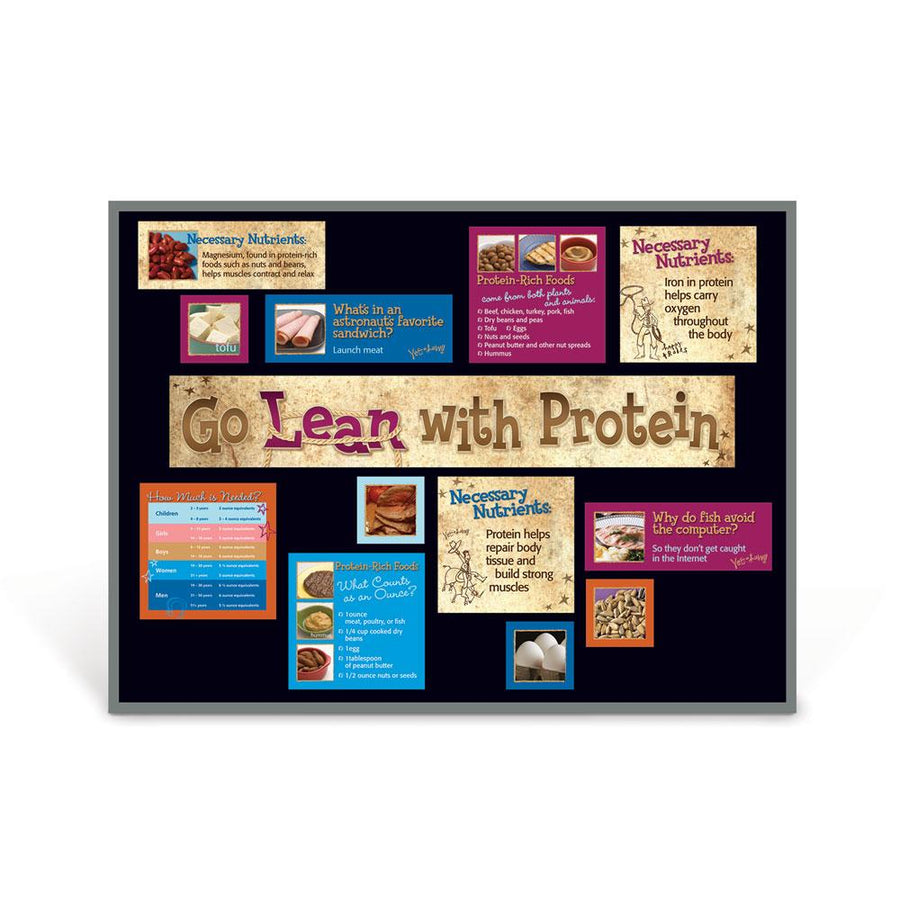 Myplate Nutrition Bulletin Board Kit Visualz 2903