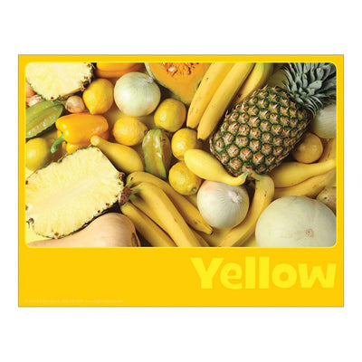 Yellow Mini English Color Card