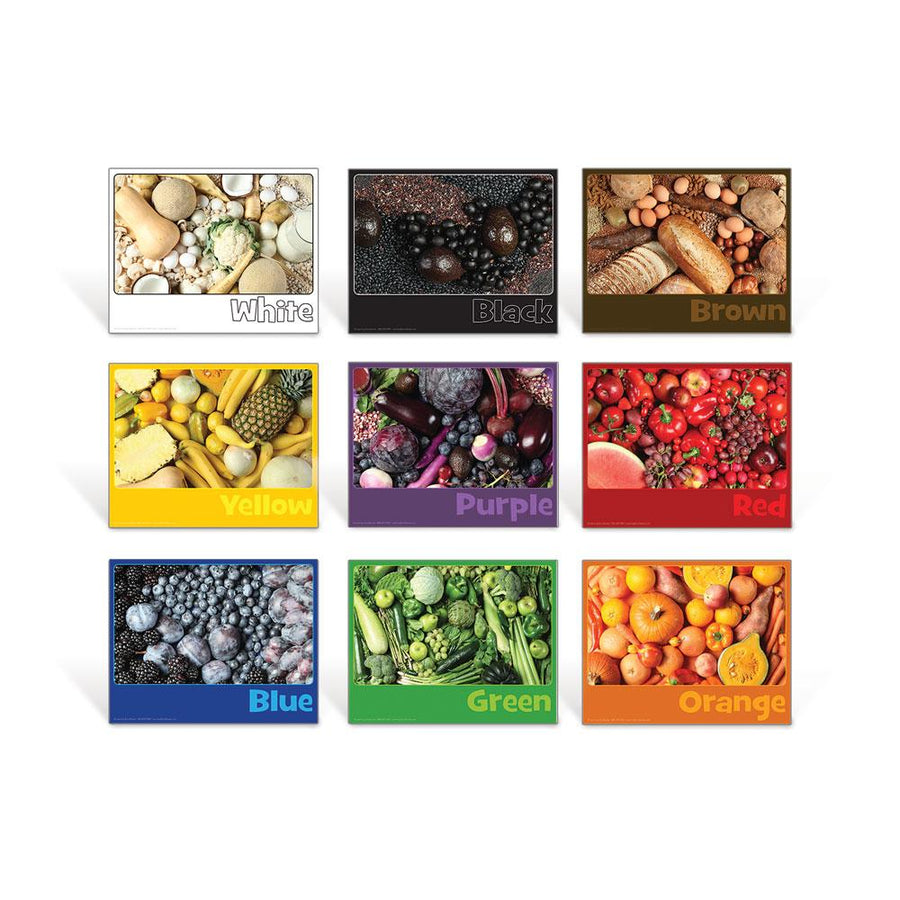 Mini English Color Cards