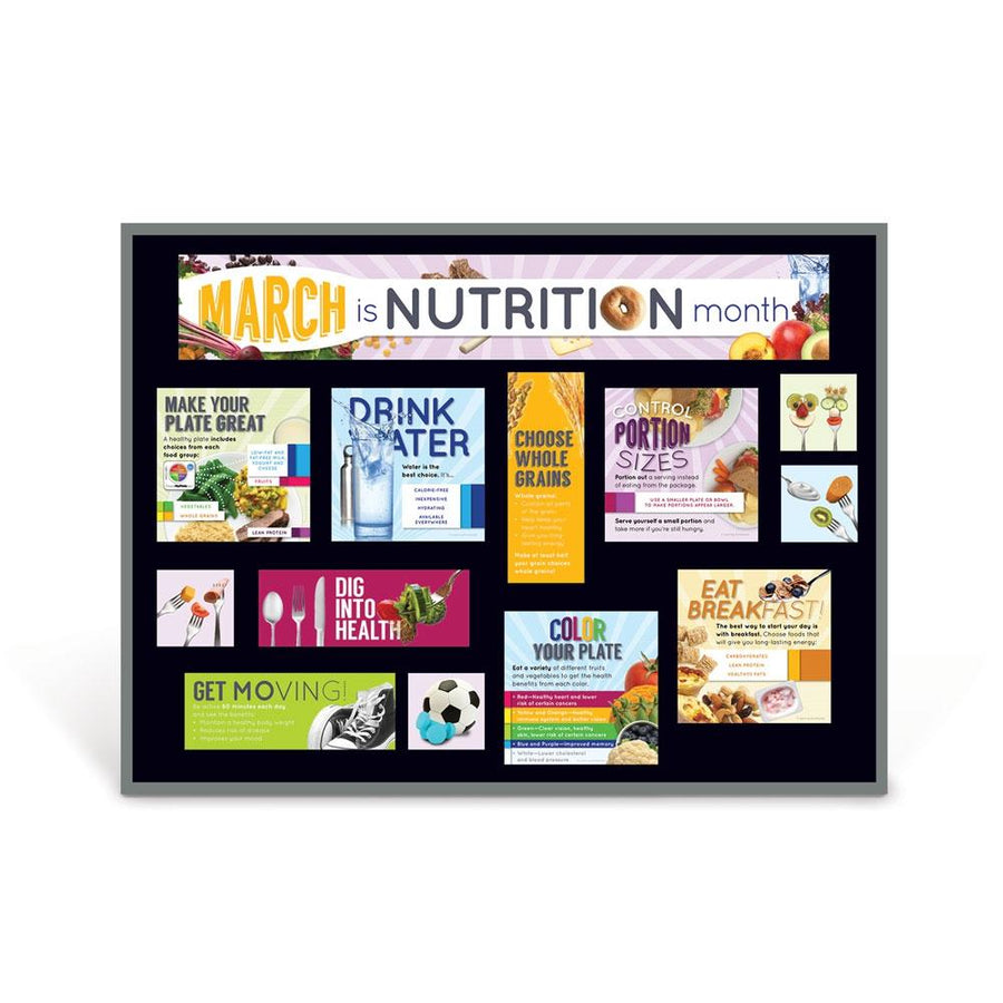 March is Nutrition Month Bulletin Board Kit