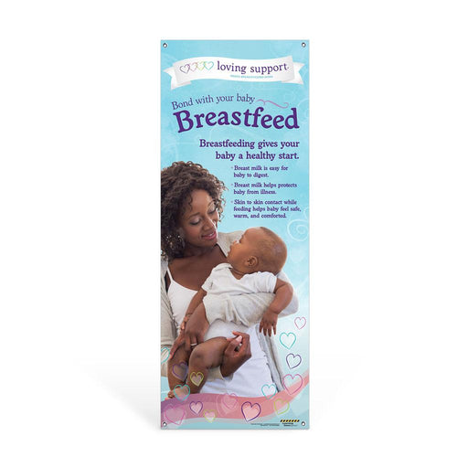 Breastfeeding Benefits WIC Vinyl Banner