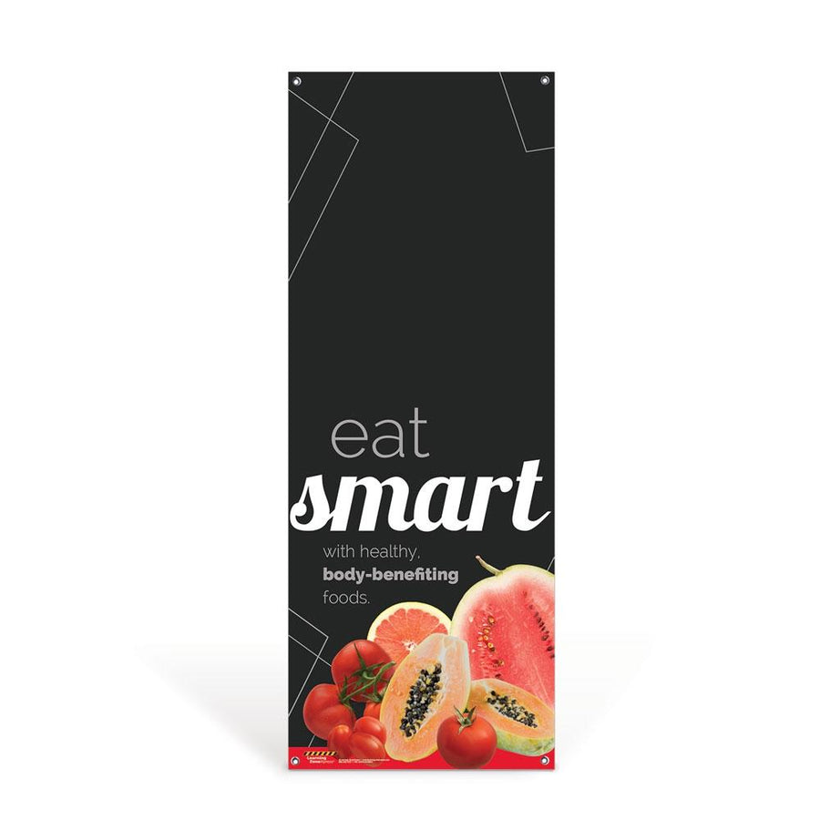Eat Smart Vinyl Banner