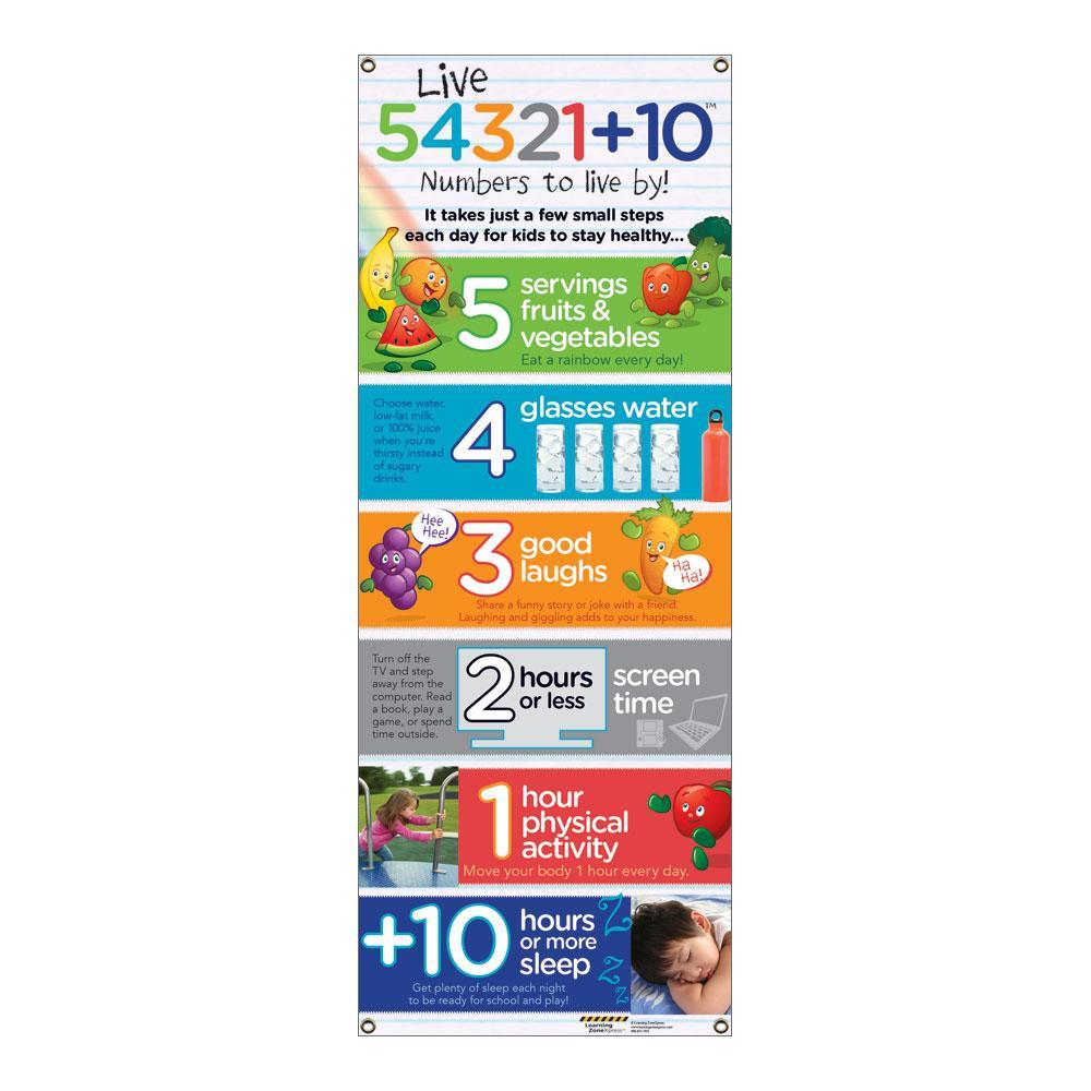 Live 54321+10® Vinyl Banner