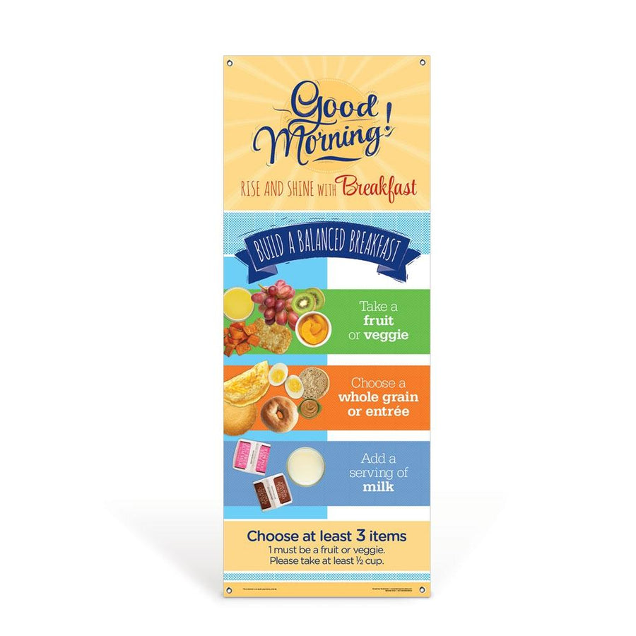 Breakfast Vinyl Banner