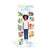 Kids Spanish Healthy Eating from Head to Toe Vinyl Banner