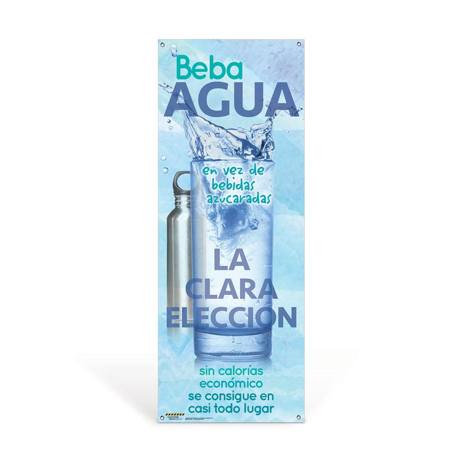 Spanish Drink Water Banner