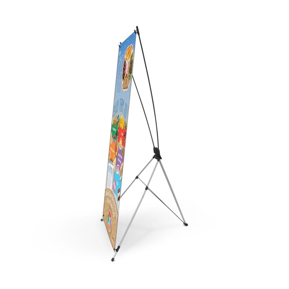 My Smart Lunch Plate Banner w/Stand