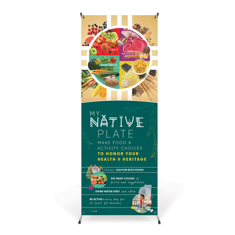 MyPlate Nutrition Vinyl Banner Banners | Visualz